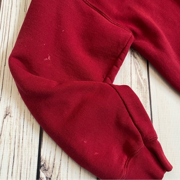 Adult small-medium Wisconsin state fair crewneck sweatshirt in red - Picture 4 of 4